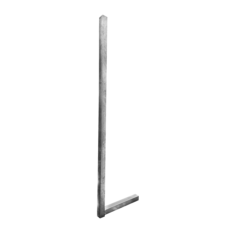 WaterLand 3' Foot Aluminum Boat Trailer Guide (1) Piece 1-1/2" x 1-1/2".