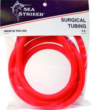 Sea Striker Latex Cuda Tubing Tube - 6' - Red