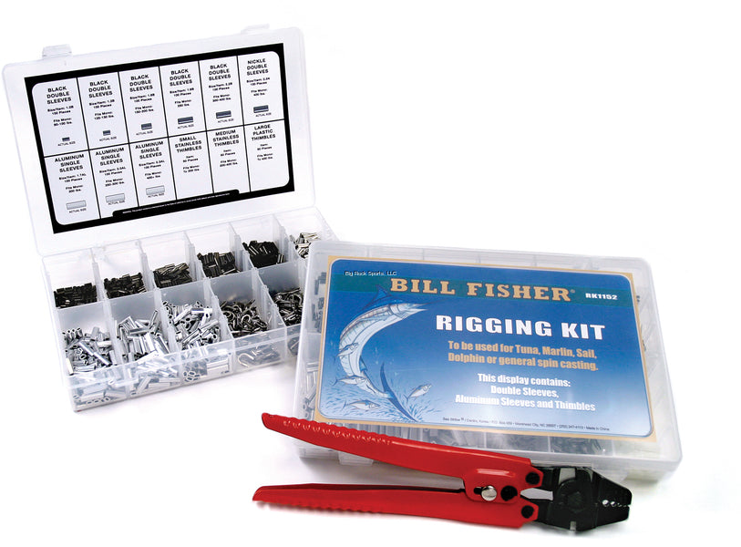 Billfisher RK1152 Rigging Kit 1051Pcs w/Crimper