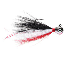 VMC BKJ1-FH Bucktail Jig, Sinking 1oz, #6 Hook, Fathead, 2pk
