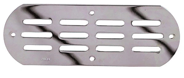 PERKO 0550DP0CHR Transom or Locker Ventilator - 0550 7" x 2 1/2"