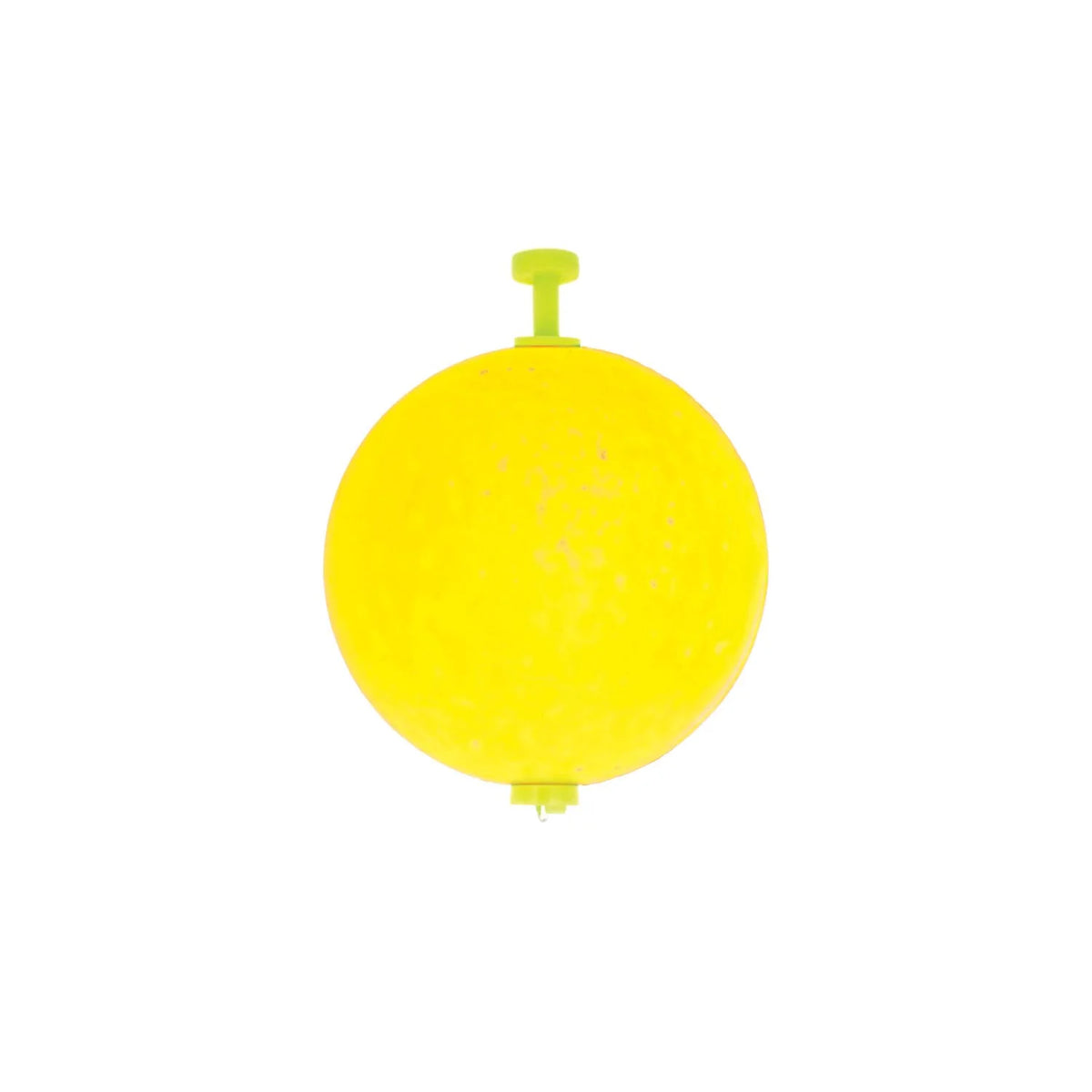 Eagle Claw Weighted Foam, Round, Snap On-Float 2" Chartreuse