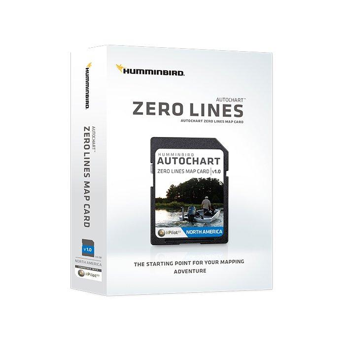 Humminbird AutoChart Zero Lines Map Card 600033-1