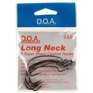 DOA 3.5/0LHN Long Neck Hook 3.5/0
