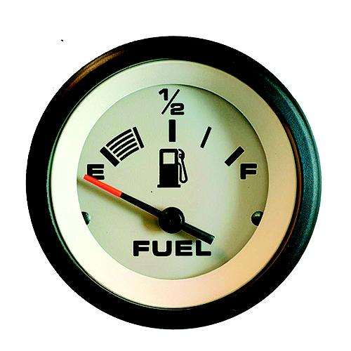 Sierra 59707P Sahara Series 2" Black & Tan Fuel Gauge & Requires "F" Sender Code.