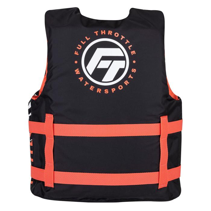 Full Throttle Youth Nylon Life Jacket - Pink - YOUTH