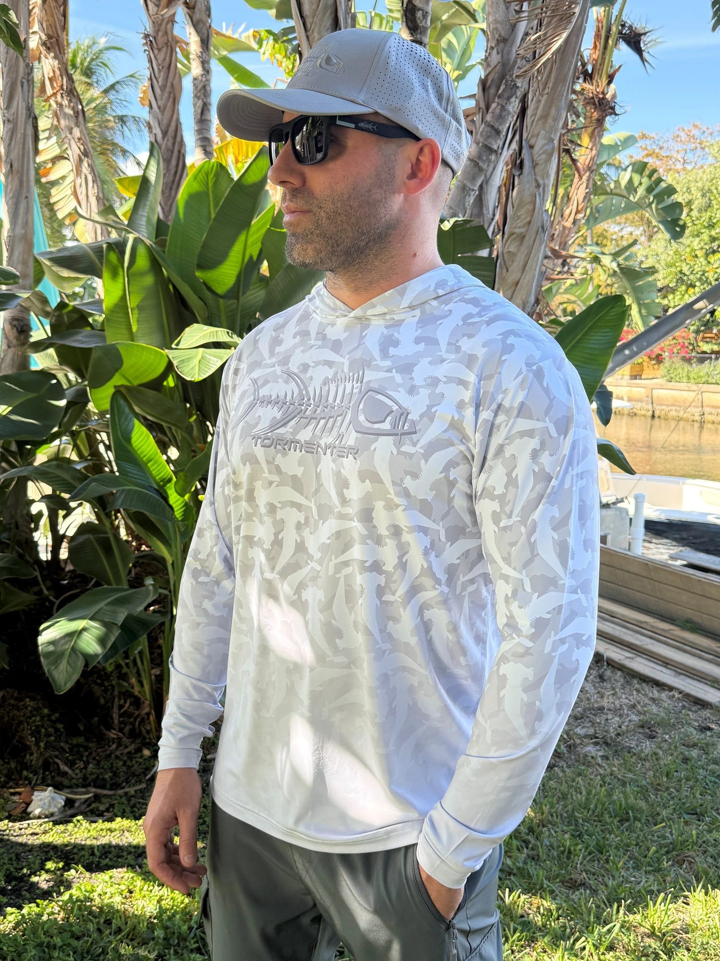 Tormenter Hammerhead Hoodie Camo White SPF