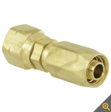 Parker Hannifin Reusable Hydraulic Steering Marine Fitting Female Sae 45° - Swivel - Straight for SeaStar. 208MS-6-5B
