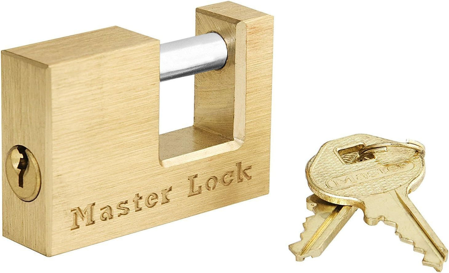 Master Lock Coupler Trailer Padlock Brass - 3/4" Inch.