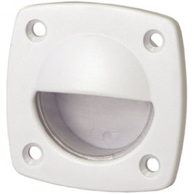 TH Marine Recessed LED Courtesy/Companion Way Light White w/Exposed Fasteners.