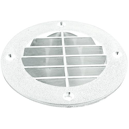 T-H Marine Louvered Vent Cover 5-5/8" OD, Fits Into 4" Hole - White.