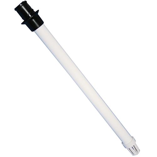 T-H Marine Overflow Drain Tube - Straight for 1-1/8" - 1-1/4" Thru Hulls, 12" Inch - White.