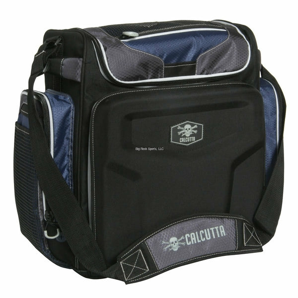 calcuta tackle box Calcutta Squall Bag | Mossy Oak Shoreline Pattern | 4 3600 Tackle Boxes | Durable Fishing Tackle Bag | Removable Shoulder Strap Calcutta Explorer Shoulder Tackle bag w/ 5 3600 Trays Black 19 One Size The Explorer Shoulder Tackle Bag is provides maximum tackle storage Calcutta Tackle Bag Large Calcutta