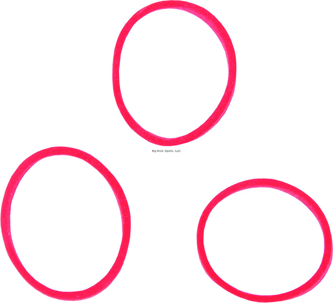 Calcutta Fishing Rubber Bands.