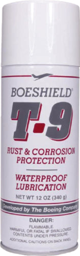 Boeshield T-9 Rust & Corrosion Protection/Inhibitor and Waterproof Lubrication, 12 Ounce.
