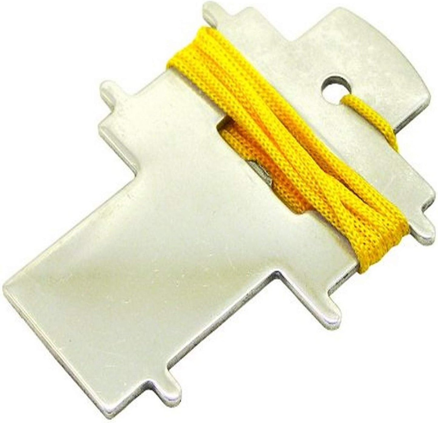 Invincible Marine 4-Key Boat Deck Plate Fuel with Lanyard