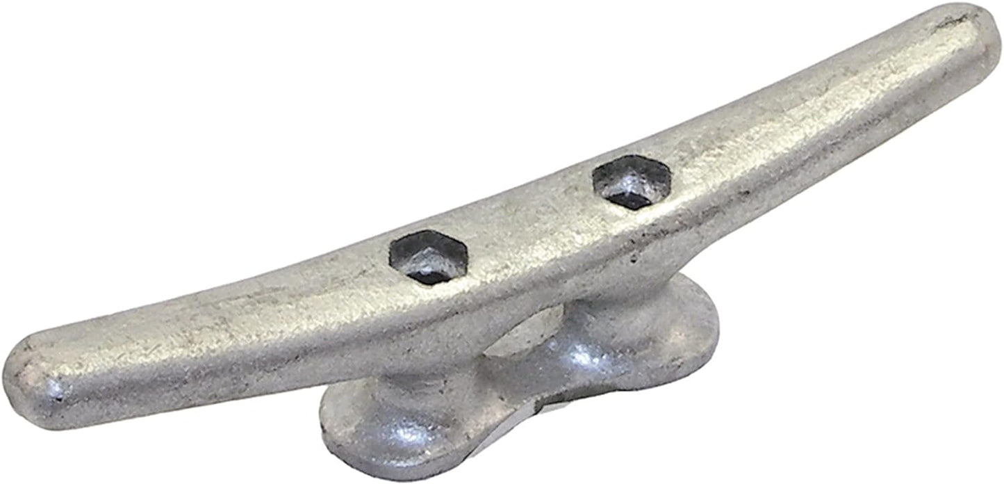 Invincible Marine Cleat 6" Cast Iron Galvanized.