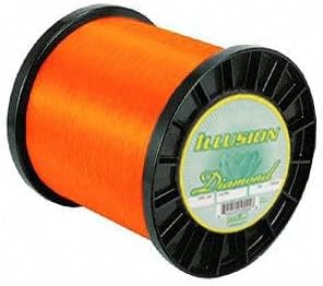 Diamond Illusion Mono, 20LB 1LB Spool Hunter Orange Diamond Illusion Mono, 20LB 1LB Spool Hunter Orange