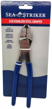 Sea Striker Stainless Steel Crimper 8"