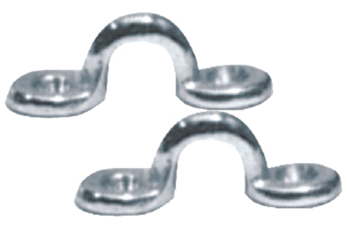 Taylor Made Chromed Zamak Eye Straps 1 7/8"" x 5/16"HCenoles 1 3/8" Center to Center