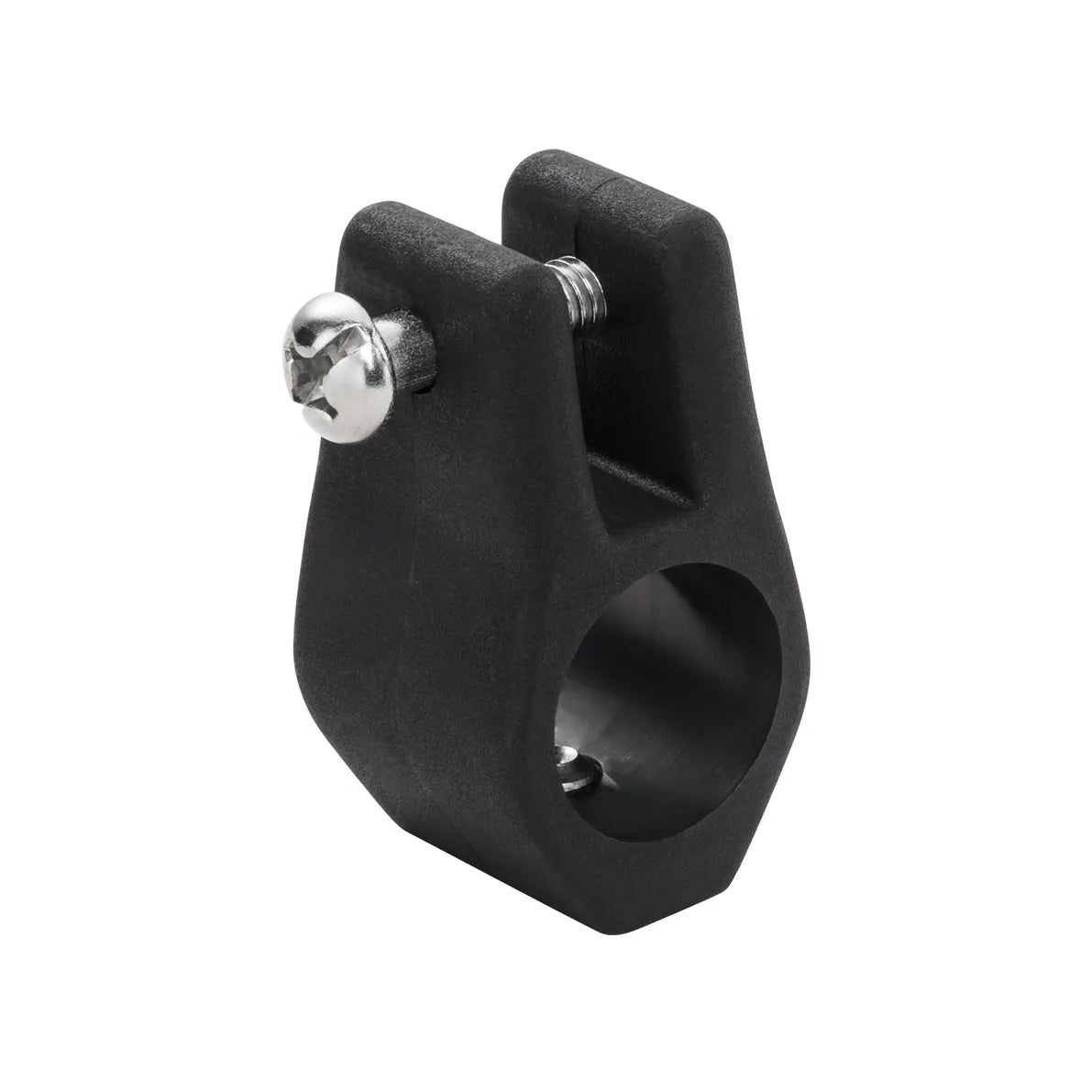 White Cap 3/4 inch Black Jaw Slide Black Each