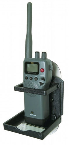 Boat Mates Communication Caddy, VHF Radio Holder - Graphite