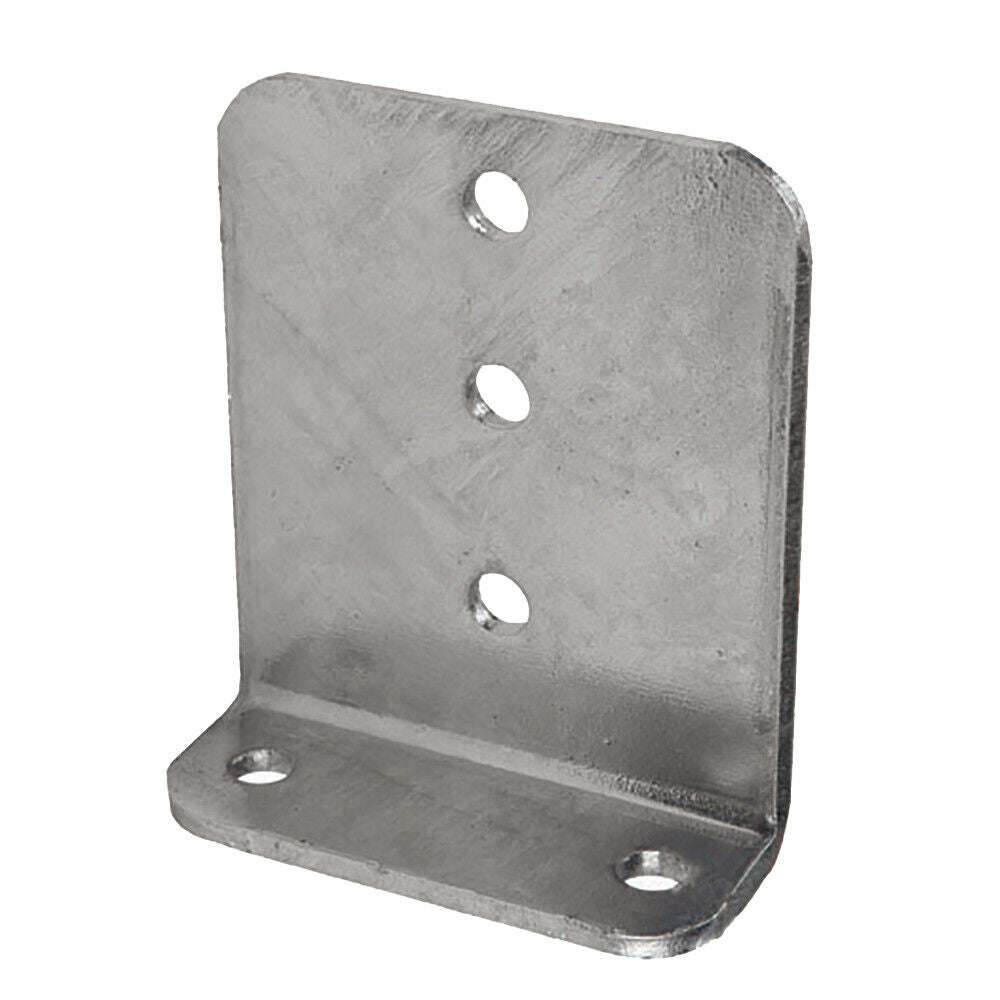 6" Galvanized Steel Bunk Bracket - 5" x 6" - 3-Hole.