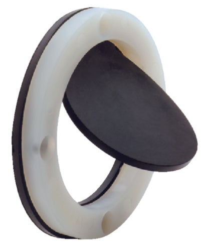 Invincible Marine Scupper Valve 2-7/8" Inch - White.