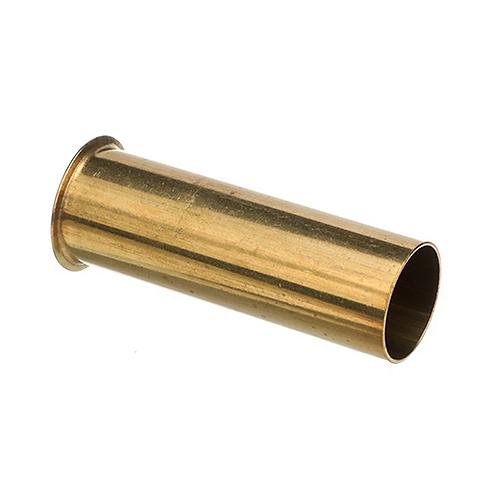 SeaChoice Brass Drain Tube, 6 in. Long, 1 in. ID, 90-Degree Flange on One End.