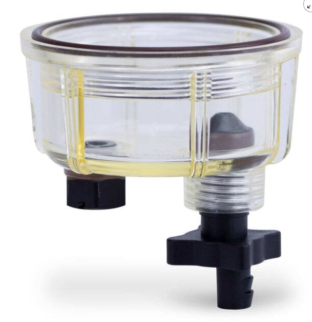 SeaChoice 20961 Replacement Clear Bowl Kit for Fuel Water Seperator