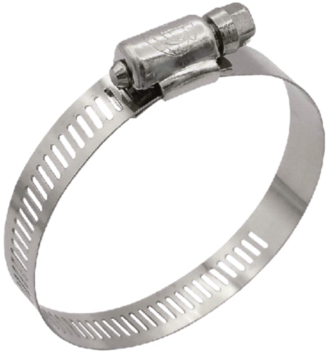 SeaChoice Stainless-Steel Marine Hose Clamps, 9/16" Band, Size #16