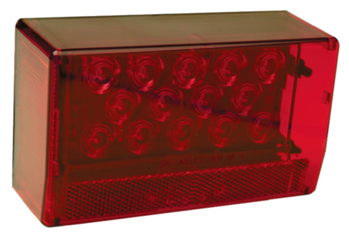 SeaChoice Submersible LED Combination Trailer Light - Left Side 12 Volt.