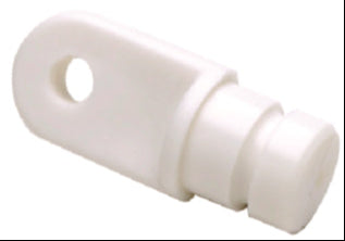 SeaChoice Internal Eye End, 7/8", White EACH Bimini Top