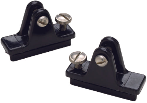 SeaChoice Nylon Side Mount Deck Hinges with Stainless Steel Slide Lock (2 Per Pack.