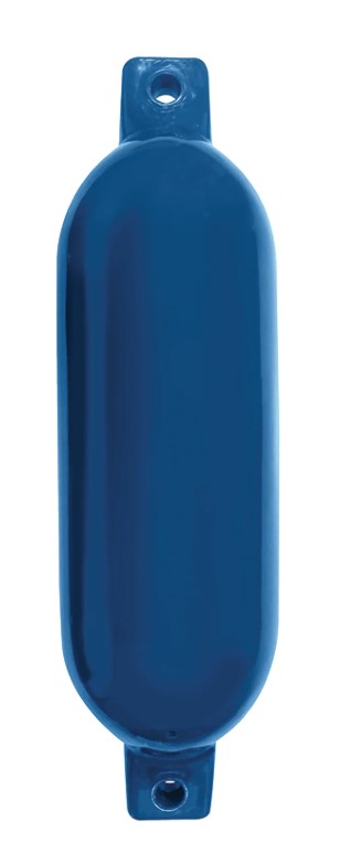SeaChoice Twin Eye Smooth Fender 8-1/2" x 27" - Royal Blue.