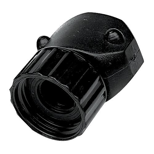 SeaChoice Nylon Female Hose Coupler - 5/8" to 3/4" - Black.