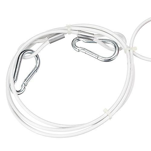SeaChoice 86756 Tow Harness w/ 8 Ft. Steel Cable, 1/4 in. Diameter Cable, 1,500 Lb. Tow Capacity.