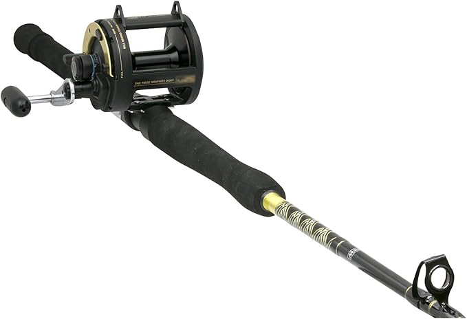 Shimano TLD 25 TLD25SBWC60H Fishing Reel Rod Combo 6' 30-80lb