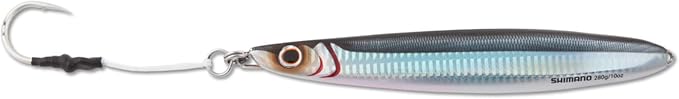Shimano 168g Butterfly Flat-Side 168G Black Silver Hook #7/0