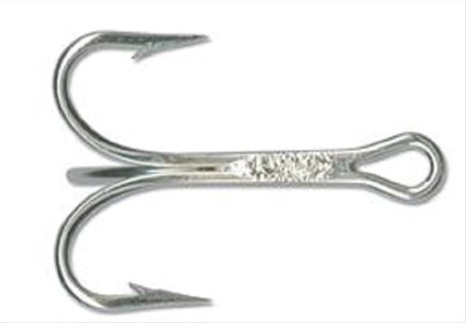 Mustad Classic 3 Extra Strong Duratin Treble Hook (Pack of 25) 3561ED-24-1/0