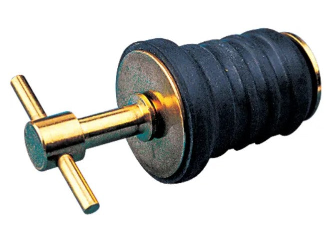 Shoreline Marine SL52181 Drain Twist Plug 1" Brass.
