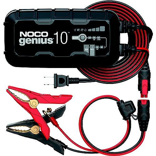Noco Genius® GENIUS10 Battery Charger and Maintainer, 10 Amp.