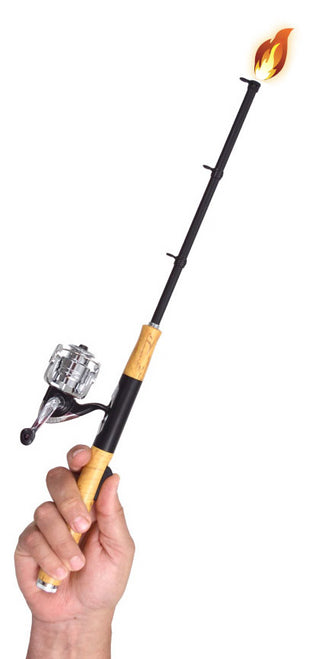 closed face fishing pole lighter Open BBQ (16ct Display) John Gibson Enterprises, Inc Rivers Edge Products provides innovative and heartwarming novelty items for the outdoor lover in your life Open Face Fishing Pole BBQ