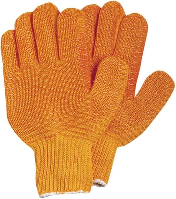 Promar Honeycomb Super Grip Orange Fishing Glove, Orange Medium