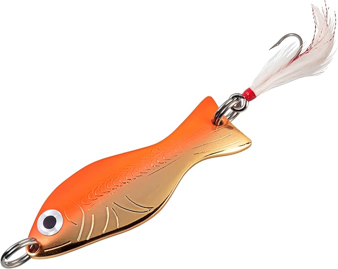 Al's Goldfish G400-SN Saltwater Series Gold Flame Orange Nickel 3/4 oz