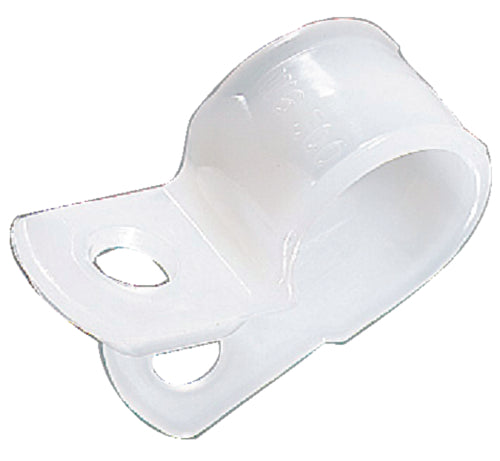 Ancor 1/4" Ancor Nylon Cable Clamps, Natural - White.