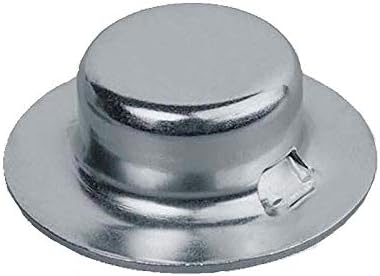 Push on Pushnut Cap Stud Size 5/8, Zinc Plated Mech Finish Pal Nut