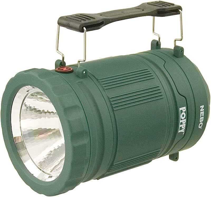 NEBO Poppy Lantern and Spotlight 300 Lumen - Green.
