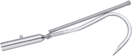 Shurhold 4" Stainless 1804 Steel Gaff Hook with Spring Guard.