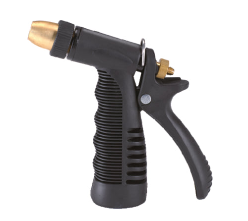 Shurhold Black Vinyl Hose Nozzle with Ergonomic Finger Grips.